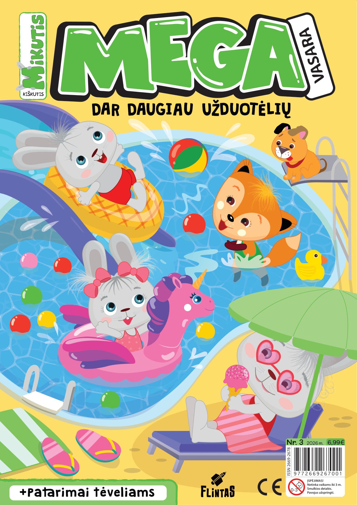 Pavartykite MEGA Kiškutis Mikutis žurnalą – 1
